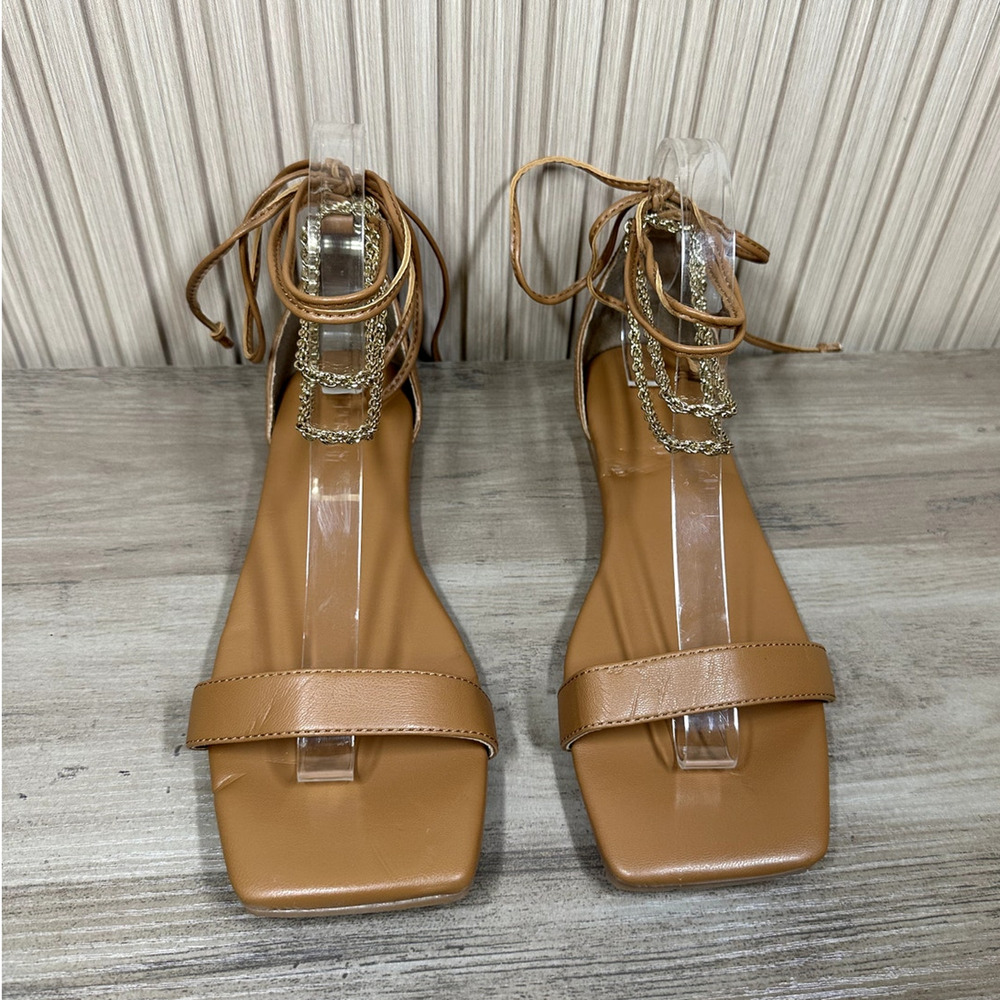 Open Edit EDOLIVIA Flat Sandals Women’s Size 7M - Picture 6 of 10